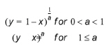 Time-area coefficient formula